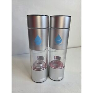 Therasage TheraH2Go Hydrogen Water Bottle Lot of Two *READ*